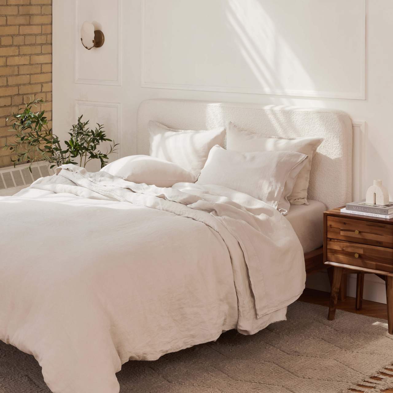 Cocoon™ Ensemble de drap en lin Européen