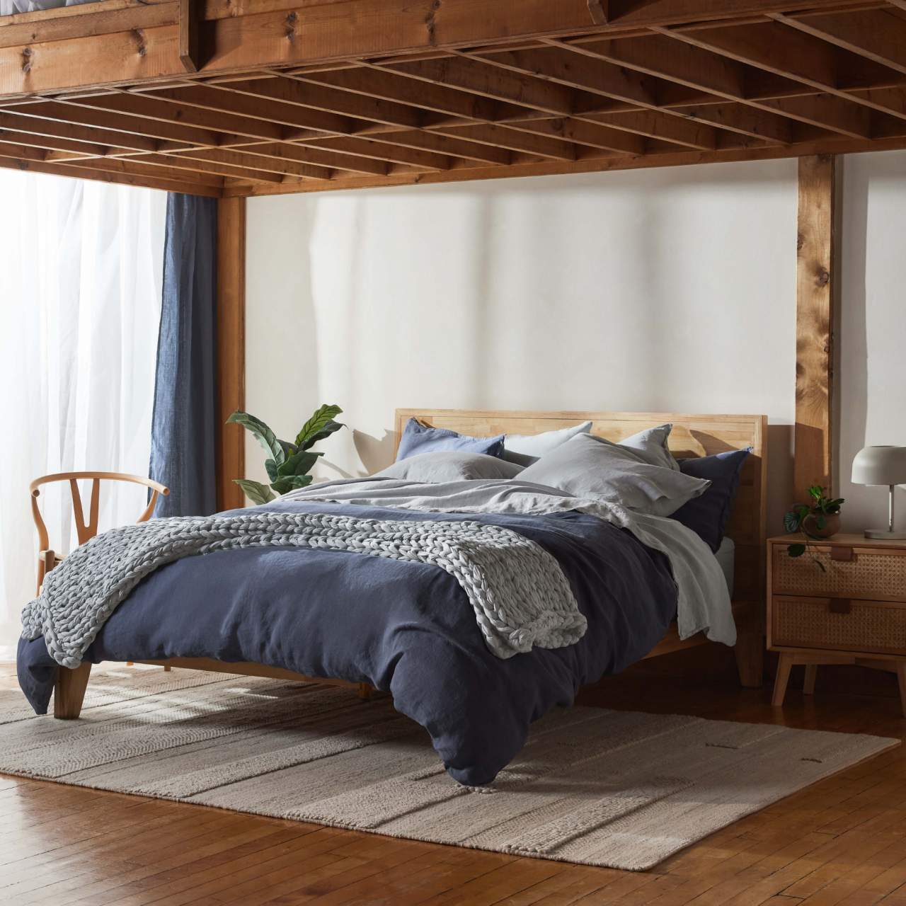 Cocoon™ Drap housse en lin Européen
